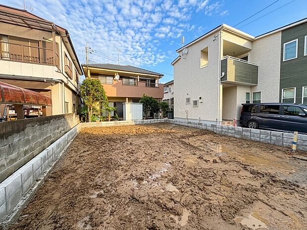 【現地土地写真】人生でいちばん大きなお買い物ですので、ゆっくりご見学ください。  