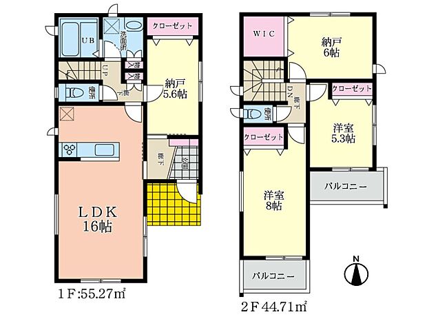 【間取図】是非とも現地をご確認ください。