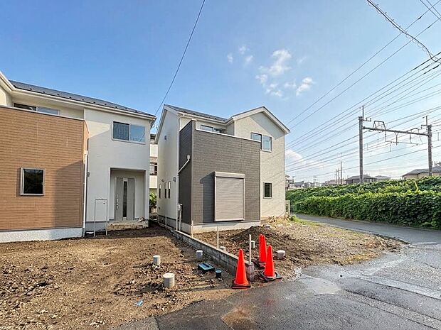 【2号棟 外観】耐震等級3の最上位・長期優良住宅認定!