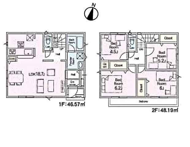 【間取図】是非とも現地をご確認ください。