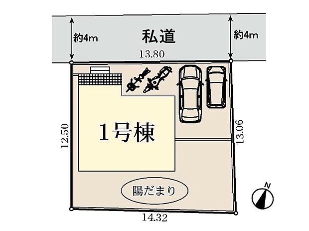 【区画図】是非とも現地をご確認ください。