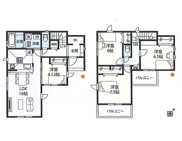 【間取り】4LDK