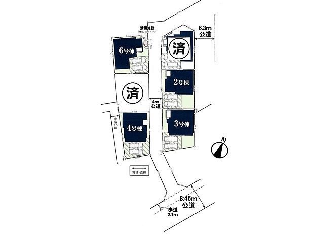 【区画図】是非とも現地をご確認ください。