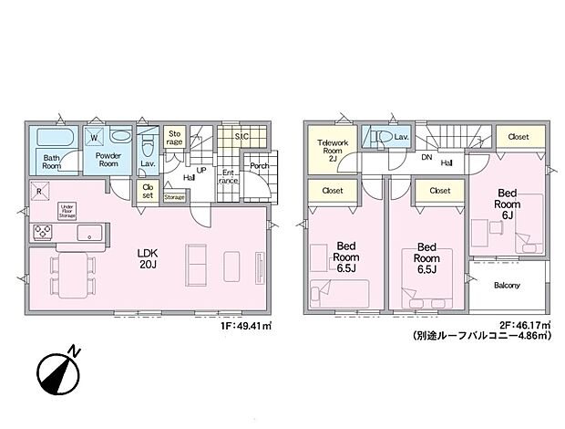 【間取図】是非とも現地をご確認ください。