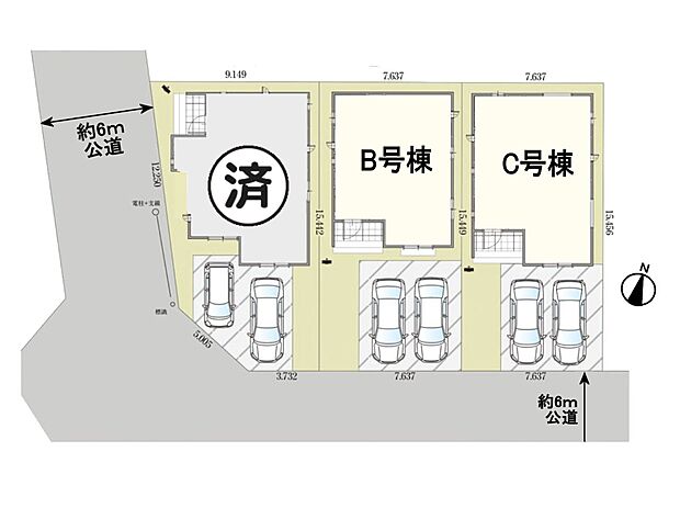 【区画図】是非とも現地をご確認ください。