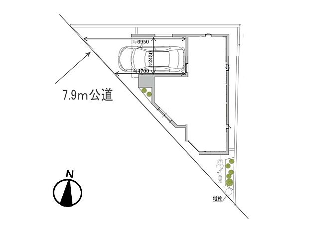 【区画図】是非とも現地をご確認ください。
