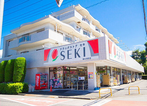 ドラッグストア 220m ドラッグセキ堀の内店