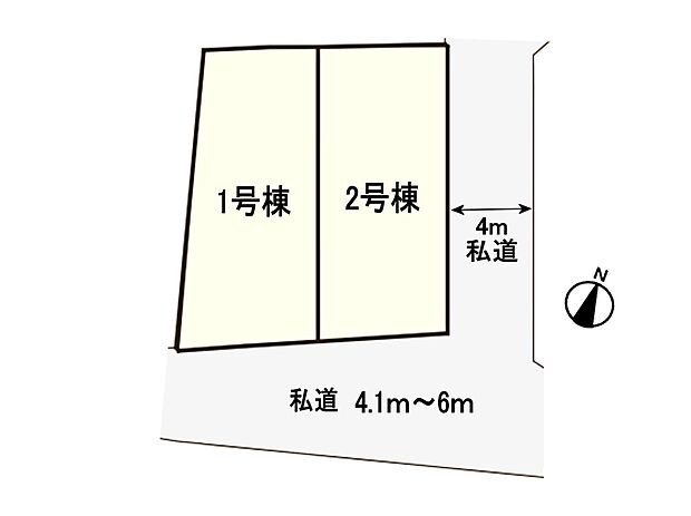 【区画図】是非とも現地をご確認ください。