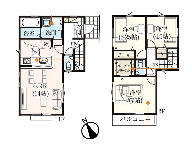 【間取図】是非とも現地をご確認ください。