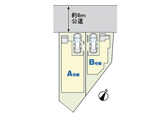 【区画図】是非とも現地をご確認ください。