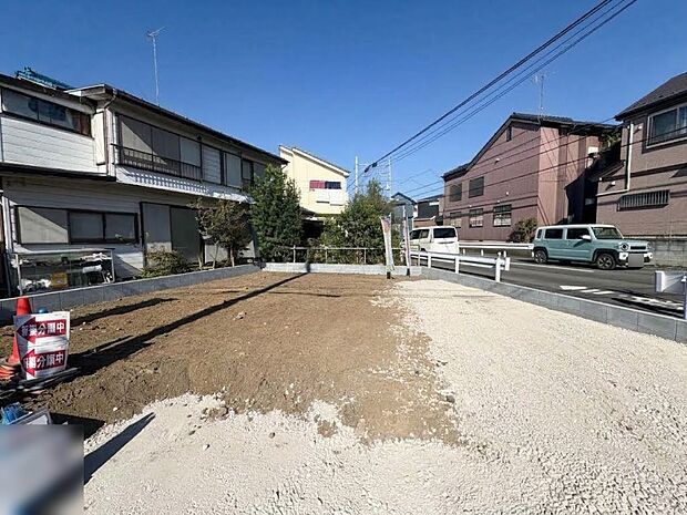 【現地土地写真】人生でいちばん大きなお買い物ですので、ゆっくりご見学ください。