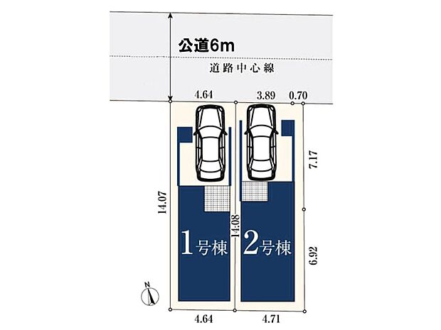 【区画図】是非とも現地をご確認ください。