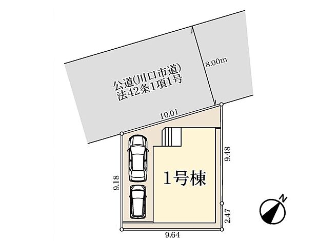 【区画図】是非とも現地をご確認ください。