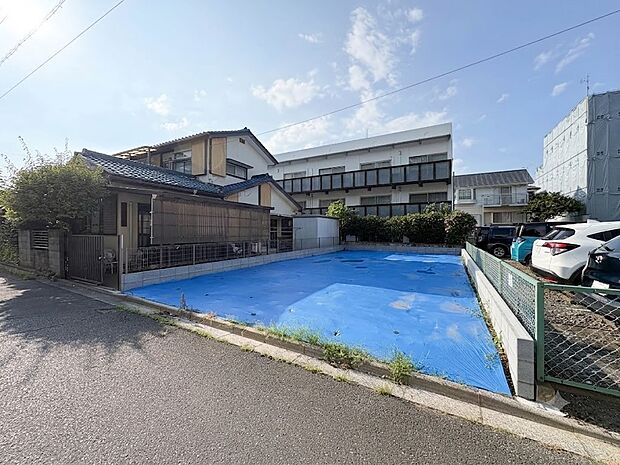 【現地土地写真】「この土地に、どんな家が建てられるかな？」いろいろイメージを膨らませてください！