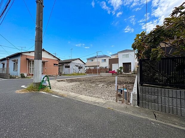 【現地土地写真】人生でいちばん大きなお買い物ですので、ゆっくりご見学ください。