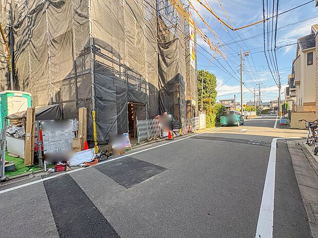 【前面道路】家の良し悪しだけでなく周辺環境も重要なポイント。