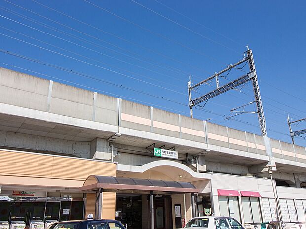 駅 2500m JR与野本町駅