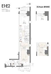 JR中央線 三鷹駅 徒歩8分の賃貸マンション 9階2DKの間取り