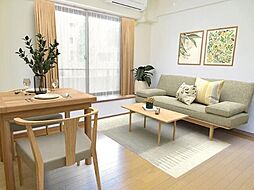 都営大江戸線 新江古田駅 徒歩6分の賃貸マンション 2階2Kのリビング/ダイニング