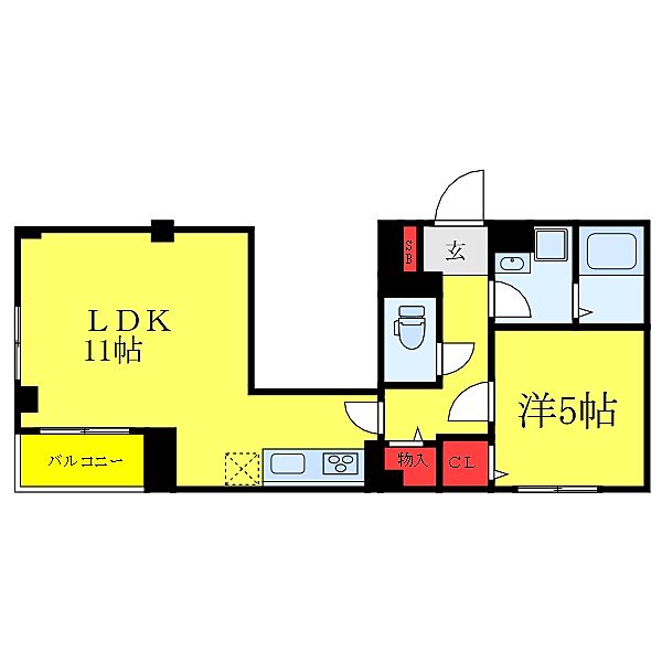 同じ建物の物件間取り写真 - ID:213099982434