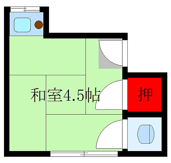 同じ建物の物件間取り写真 - ID:213100128938