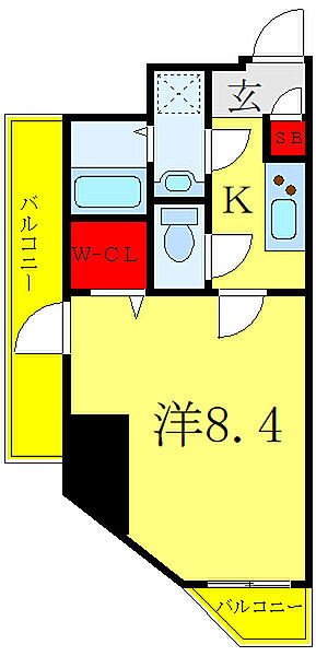 同じ建物の物件間取り写真 - ID:213102197908