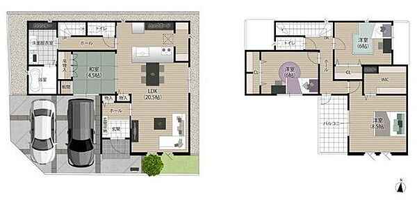 間取り：327001534546