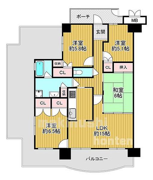 間取り：327001548926