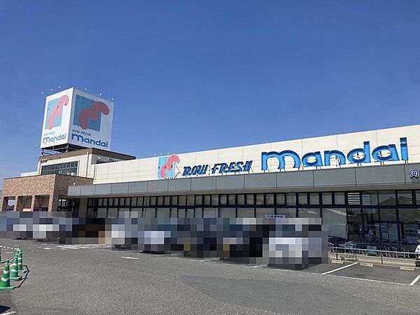 万代河南町店 2450m