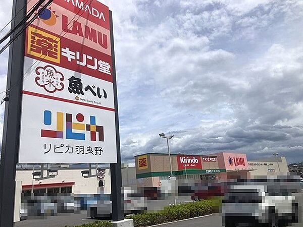 リピカ羽曳野 徒歩16分。 1220m