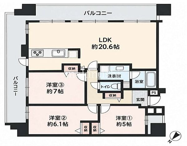 間取り：327002991476