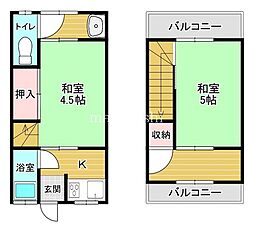 松原市「東新町1丁目」 テラスハウス