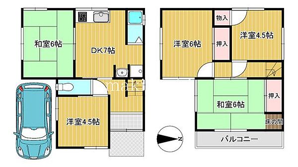 間取り：327001683394