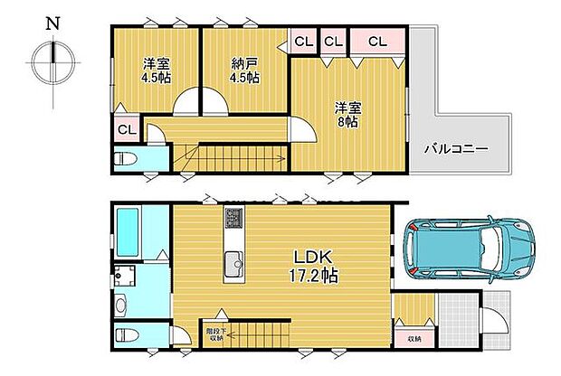 大阪メトロ御堂筋線「新金岡」駅より徒歩12分の立地♪2025年9月に完成！ご内覧可能です♪お引渡しもスムーズ！