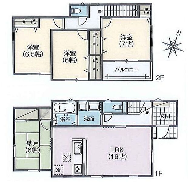 2026年5月完成予定！駐車場2台分+3SLDKの新築戸建て！(車種制限あり)BELS認定の省エネ住宅！