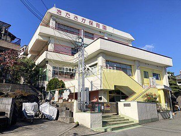 北阪保育園 徒歩17分。 1350m