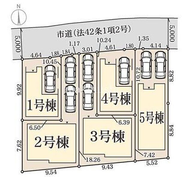 全棟にウォークインクローゼット2ヶ所以上あり！こだわり収納の限定5区画の新築戸建て♪LDK16帖以上の広さ！近鉄南大阪線「河内天美」駅から徒歩12分♪2026年4月〜5月に完成予定！