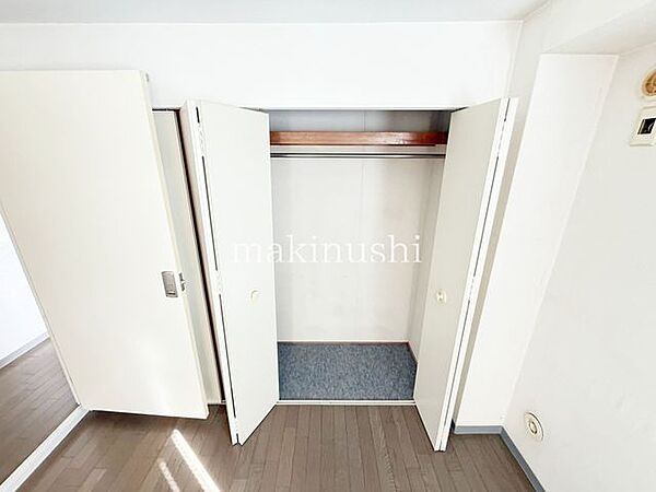 大きな収納スペースです。これだけの広さがあれば、かなりの量のお荷物を収納出来ますね。