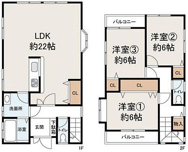 間取り：327001548653