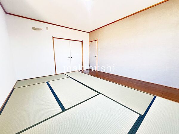 情緒漂う和室。しっとりと落ち着いた雰囲気の和室で気持ちよく寝転がるのも良いものですね。日本に住んでて良かったときっと思えるはずです。