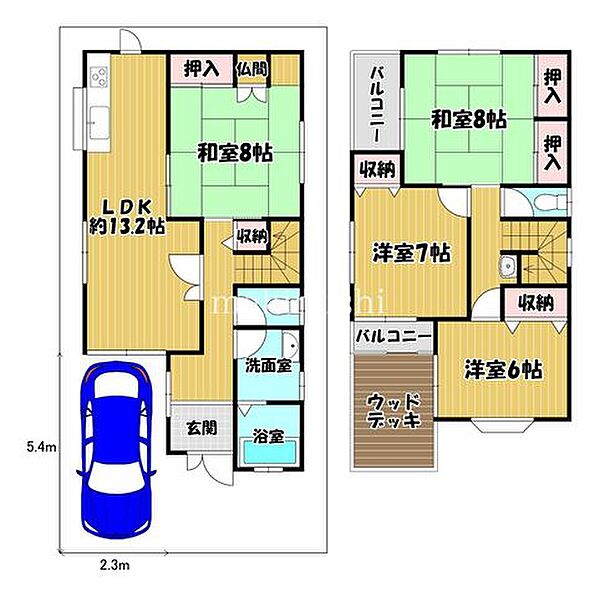 間取り：327002205663