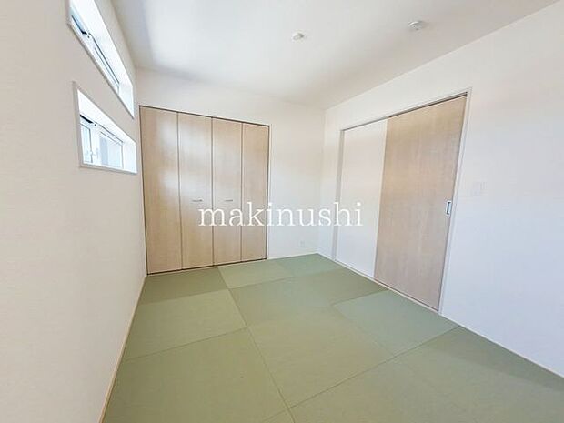 たたみコーナーLDK横約5.0帖のたたみコーナー