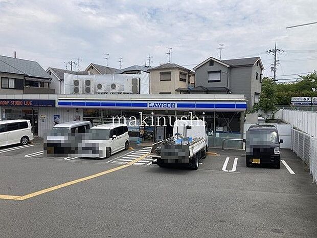 ローソンはびきの店 徒歩17分。 1350m