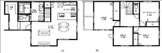 間取図4LDK