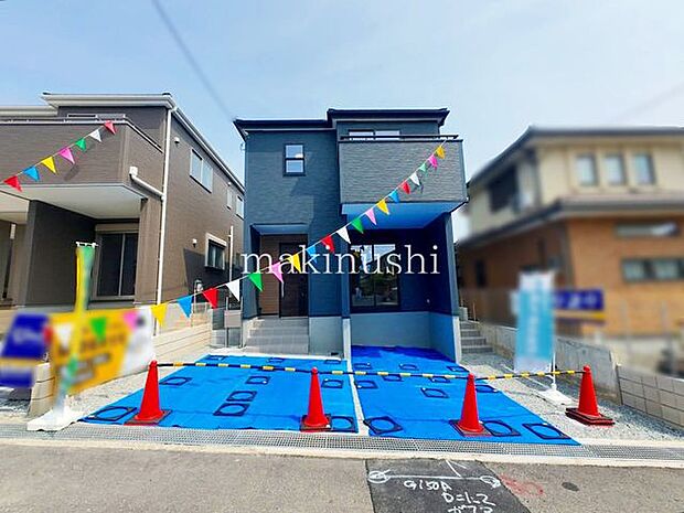 2号地・閑静な住宅街で落ち着いた時間を過ごせます、ゆったりとした暮らしをお望みの方に。