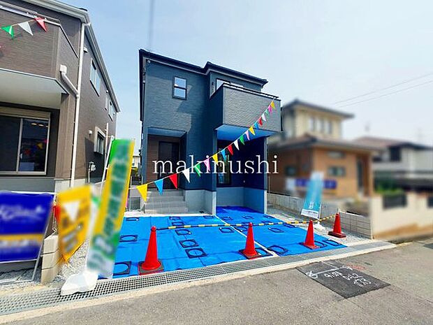 2号地・閑静な住宅街で落ち着いた時間を過ごせます、ゆったりとした暮らしをお望みの方に。