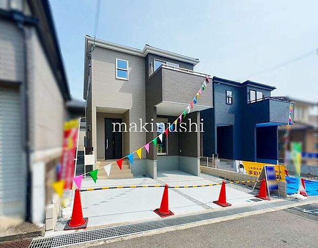 1号地・・完成済みですので、お客様のご都合に合わせたご案内が可能です。