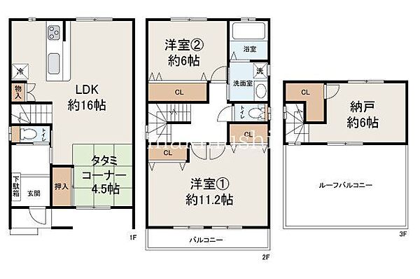 間取り：327002365264