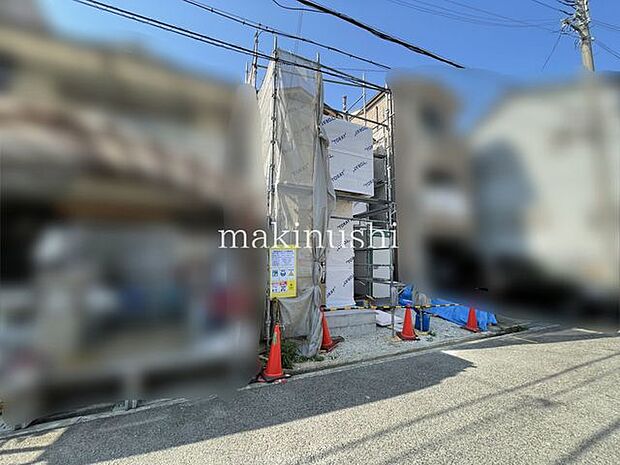 外観堺市中区福田　新築戸建【建築中】工事の進行状況に応じて、建築中の写真を随時更新し、現地の様子をお伝えいたします。