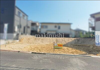 外観:建築条件無し土地ですのでお好きな建築会社で建てて頂くことが可能です。 外観:建築条件無し土地ですのでお好きな建築会社で建てて頂くことが可能です。